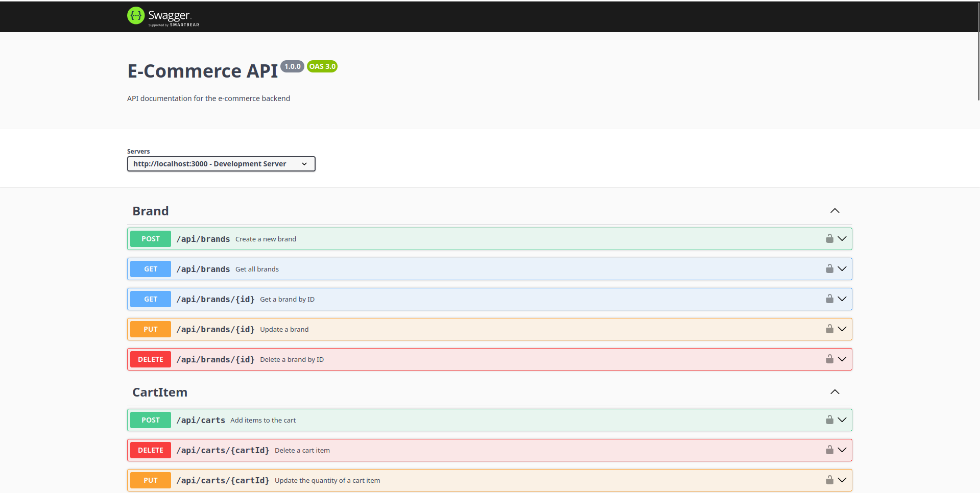 E-Commerce Backend System